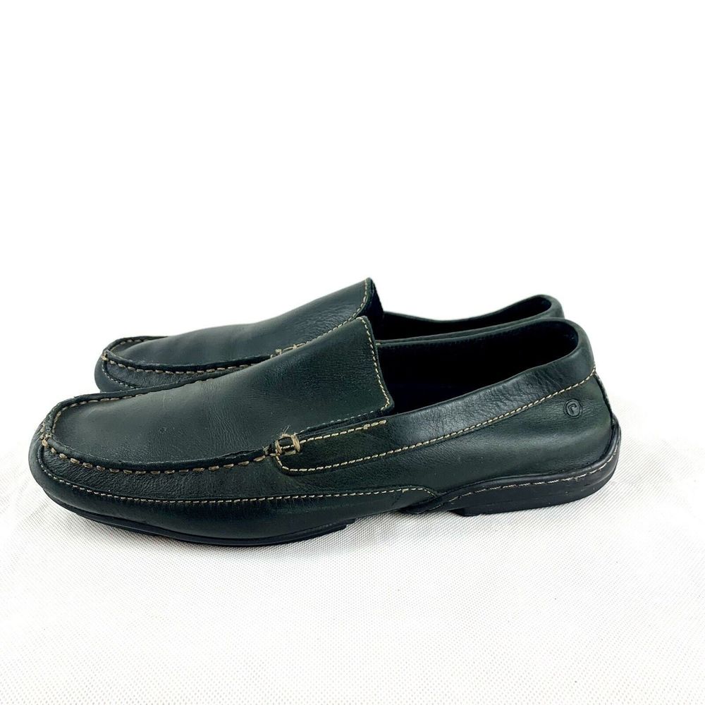 ROCKPORT Navy Flat Slip-On Casual Comfort Driving Moccasin Sz 9 Loafer